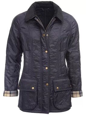 Barbour Beadnell Polarquilt Coat - Sz 10